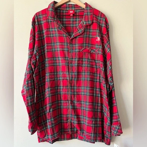 NWT Family PJs Mens Pajama Top - Picture 2 of 4